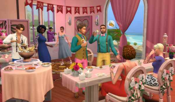 Les Sims 4 Mariage gratuit